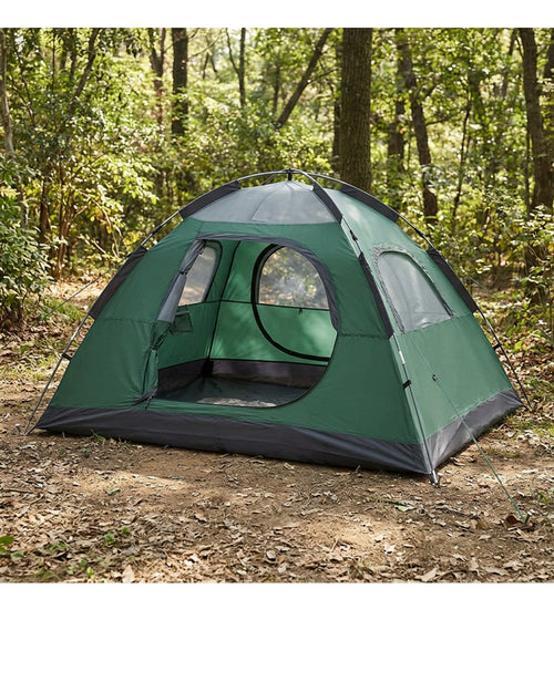 Kxpvn Two Person Dome Tent Forest Green - Lifestyle view